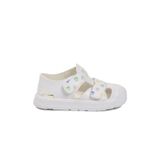 Beyaz Cırtlı Hafif Bebek Sandalet BN-1407 B