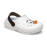 Beyaz Crocs Frozen Olaf Kız Çocuk Terlik Eva Malzemeli Hafif ve Rahat Kullanım İçin Tasarlandı