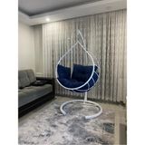 Beyaz Damla Salıncak ( Balkon ve Bahçe Salıncağı