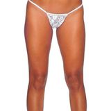 Beyaz Dantelli Tanga TM1165 Xl Xl