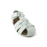 Beyaz Deri Ve Ortopedik Bebek Sandalet Rr-B-0031