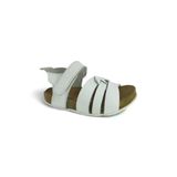Beyaz Deri Ve Ortopedik Bebek Sandalet Rr-B-0033