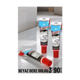 Beyaz Derz Dolgu Macunu 3 Tüp 90 Metre Hatfix