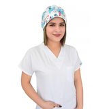 Beyaz Diş Desenli Cerrahi Bone B16