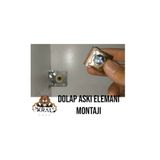 Beyaz Dolap Askı Elemanı, Dolap Duvara Monte Aparatı dolap-askı-eleman-beyaz-kral