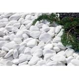 Beyaz Dolomit 10 Kg 6-10 Cm Taş Dekoratif Taş Dere Taşı Bahçe Süs Taşı