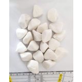Beyaz Dolomit Doğal Dekoratif Taş 1-2 cm 5 kg
