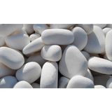 Beyaz Dolomit Doğal Dekoratif Taş 4-6 cm (25) - 0 - 19 lt - Çok Renkli