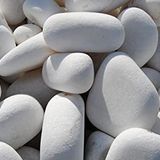 Beyaz Dolomit Doğal Dekoratif Taş 4-6 cm (25)