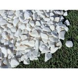 Beyaz Dolomit Taş 4 kg 1-2 cm Dere Çakıl Taşı Bahçe Peyzaj Süs Taşı Saksı Teraryum Akvaryu