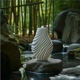 Beyaz düşler vazosu modern minimalist vazo