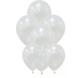 Beyaz Düz Balon Renkli Paketli Balon 12 Inç - 20 Adet