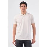 Beyaz Düz Erkek T-Shirt - Slim Fit