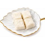 Beyaz Elmas Sade Pişmaniye 250 Gr - %100 Doğal Pancar Şekerinden Üretilmiştir - Geleneksel Türk Pişmaniyesi - Tel Helva