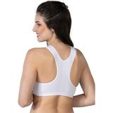 Beyaz Emay 1424 Modal Cotton Sporcu Büstiyer-M
