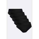 Beyaz Erkek 5 Li Modal Slip Külot 5m080