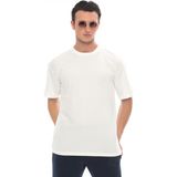 Beyaz Erkek Oversize Tişört 2XL