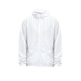 Beyaz Erkek Sweatshirt Fermuarlı Kapüşonlu LTB