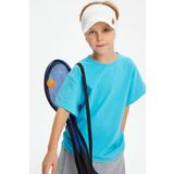 Beyaz Erkek Uv Korumali Katlanabilir Ustu Acik Yumusak Siperli 100 Pamuklu Penye Tenis Vizor Sapka