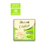 Beyaz Fıstıklı Kare Çikolata 65 Gr 36'Lı