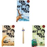 Beyaz Gemi - Toprak Ana - Gün Olur Asra Bedel - Cengiz Aytmatov - 3 Kitap Set + Cizo Kitap Ayracı