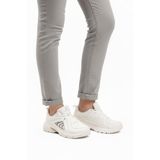 Beyaz Hafızalı Taban Hafif Esnek Fileli Unisex Spor Ayakkabı Dipper G