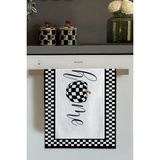 Beyaz Home Desenli Fırın Mutfak Havlusu 30X50CM - 30 x 50 cm