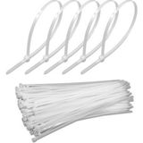 Beyaz Kablo Bağı Paketi (Plastik Kelepçe) 200 x 2,5 mm 100 Adet
