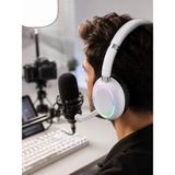 Beyaz Kablosuz Bluetooth Kulaklık Mikrofonlu Ergonomik Kulak Üstü Tasarım - Lisinya