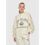 Beyaz Kadın Kapüşon Normal Kalıp Düz Sweatshirt WNC3404-SST-NB Women Sweashirt