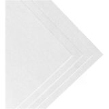 Beyaz Kalın Keçe Kumaş, 3 Mm Kalınlık, 50 X 100 Cm Rulo