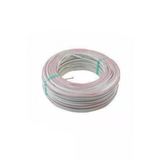 Beyaz Kars Kordon 2X0.75mm2 Cca Yassı Kordon Kablo 100 Metre