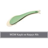 Beyaz Kaşık ve Kepçe Altlığı, Şık ve Kullanışlı Mutfak Aksesuarı - Ahşap - Bej - Siyah - Seçenek 1