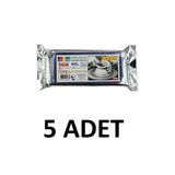 Beyaz Kil Hamuru 500 Gr X 5 Adet (2,5 Kg) Hava İle Kuruyan Seramik & Heykel Kili | Doğal Modelleme Hamuru