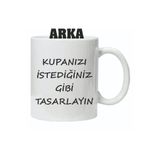 BEYAZ Kişiye Özel Resimli Beyaz Kupa Bardak ile Özelleştirilebilir Hediye