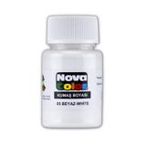 Beyaz Kumaş Boyası Tişört Çanta Tekstil Boyası 30 ml 1 Adet Nova