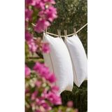beyaz lale Beyazlale 2 Adet %100 Doğal Yün Yastık | Merinos Yünü Yastık Seti 2'li - 50 x 70 cm - Kırık Beyaz