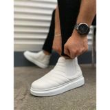 Beyaz Lastikli Erkek Sneaker Bot