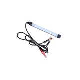 BEYAZ Led Isıklı 12 V Mıknatıslı Seyyar Lamba Metal Korumalı