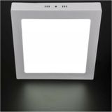 Beyaz Ledli 24 Watt Kare Sıva Üstü Led Panel Tavan Armatürü Spot Beyaz