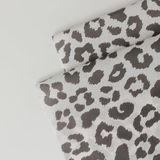 Beyaz Leopar Desenli Pelur Kağıt- 50x70 17 gr - 100 Adet
