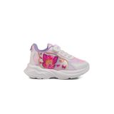 Beyaz Lila Fileli Cırtlı Unisex Çocuk Spor Ayakkabı Ruffon P