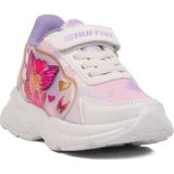 Beyaz-Lila Tekstil Çocuk Spor Ayakkabı Ruffon 2340 P - Beyaz - Lila