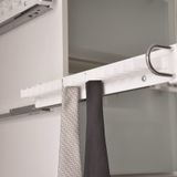 BEYAZ LÜX ALÜMİNYUM KRAVATLIK FRENLİ S6727