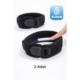 Beyaz Medikal Patellar Tendon Bandı Dizlik - (2 ADET) Sporcu Desteği