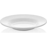 Beyaz Melamin 6lı 21CM Çukur Yemek Tabağı Sağlıklı Hijyenik - Çok Renkli - Standart