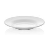 Beyaz Melamin 6lı 21cm Çukur Yemek Tabağı Sağlıklı Hijyenik