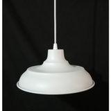 Beyaz Metal Avize, 25 cm Çap, Kafe, Pastane, Ofis, Çocuk ve Genç Odası Için - Seçenek 1 - Ahşap - Bej - Siyah