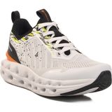 Beyaz-Neon Sarı Fileli Erkek Spor Ayakkabı Gabi 25053 M - Beyaz - Sarı
