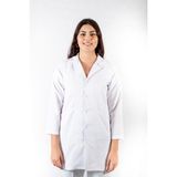 Beyaz Önlük Kısa - Doktor Önlüğü - Labaratuvar Önlüğü - Öğretmen Önlüğü - XL